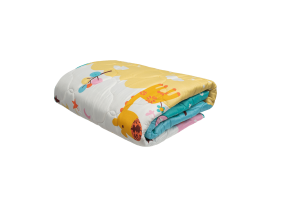 Pilota matlasata Animals Somnart, 150x200 cm, microfibra, umplutura 250 g/mp