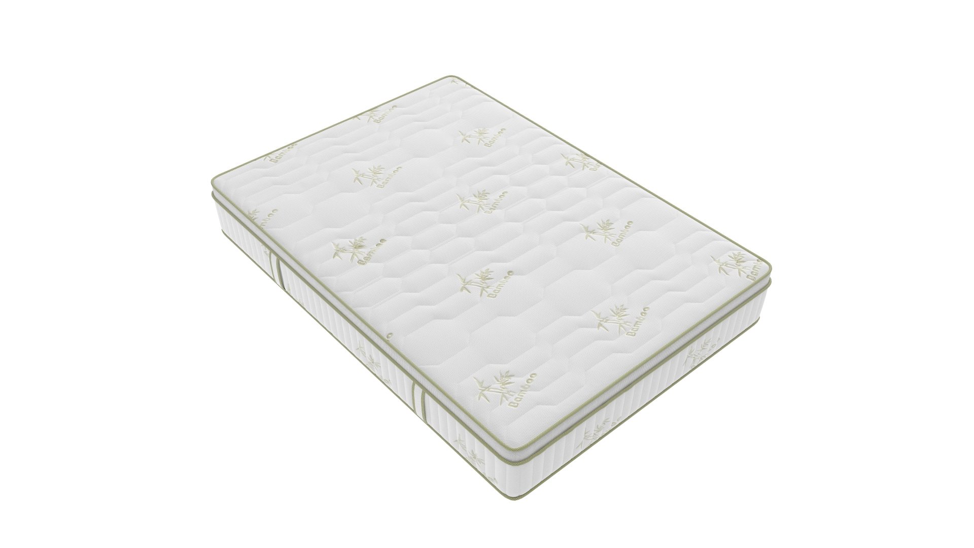 Saltea cu memorie si arcuri Bambus Super Confort Pocket Multilayer 160x200, inaltime 25 cm, husa matlasata, sistem 3D, manere, fermitate medie - imagine 7