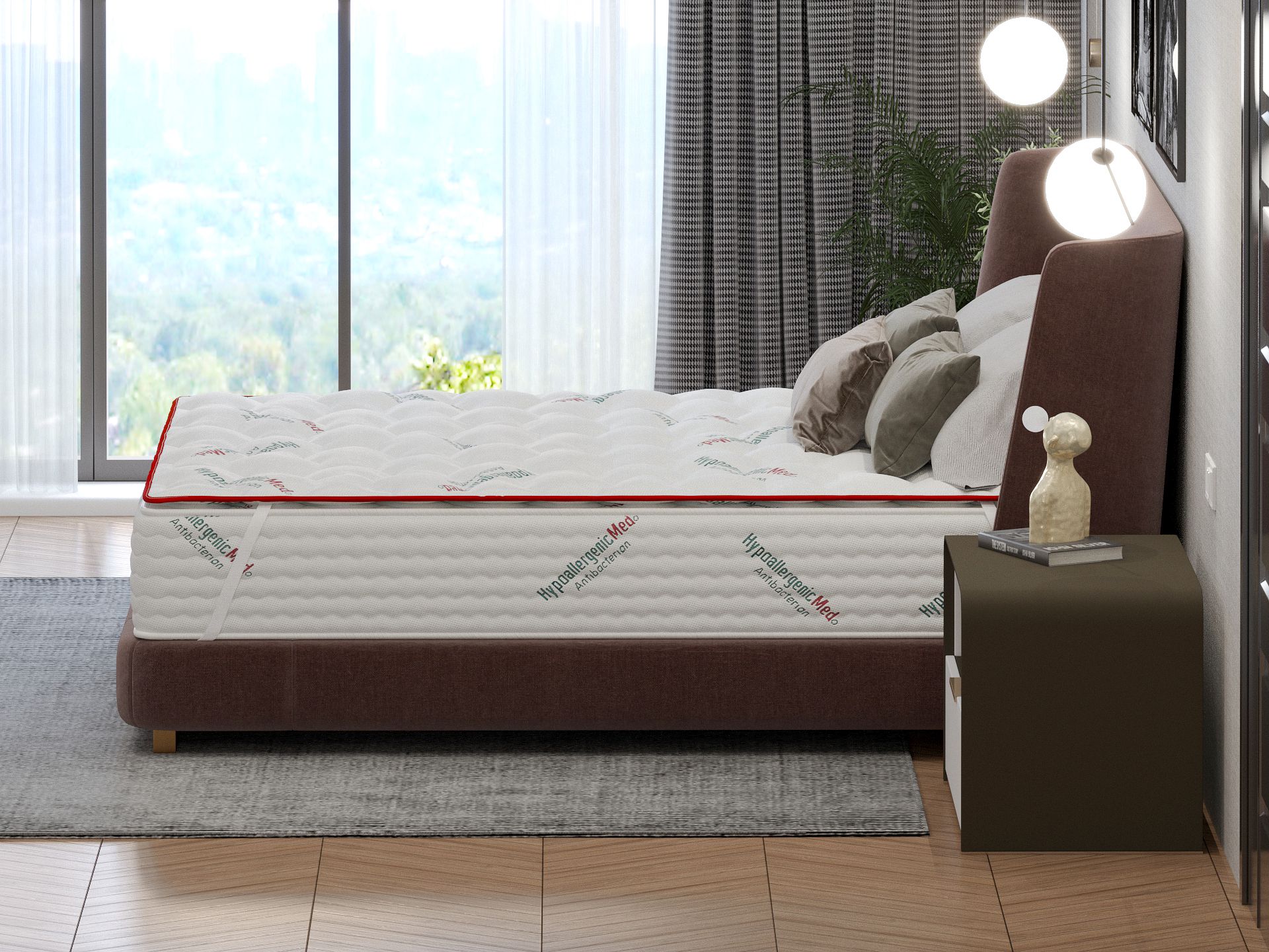 TopProtect HypoallergenicMed pentru saltea, tricot, 160x200 cm - imagine 7