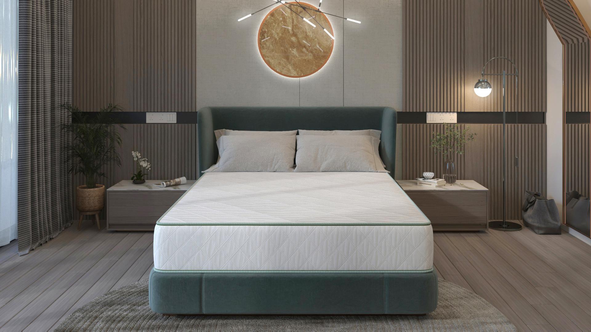 Saltea cu arcuri SomnART LETTO Plus 80x200, înălțime 24 cm, ortopedică, husă matlasată, duritate tare - imagine 10