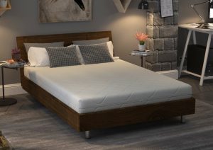 Saltea cu spuma poliuretanica Somnart Optimax Ortopedic 160x200, inaltime 18 cm, ortopedica, husa detasabila si lavabila, rulata, fermitate medie