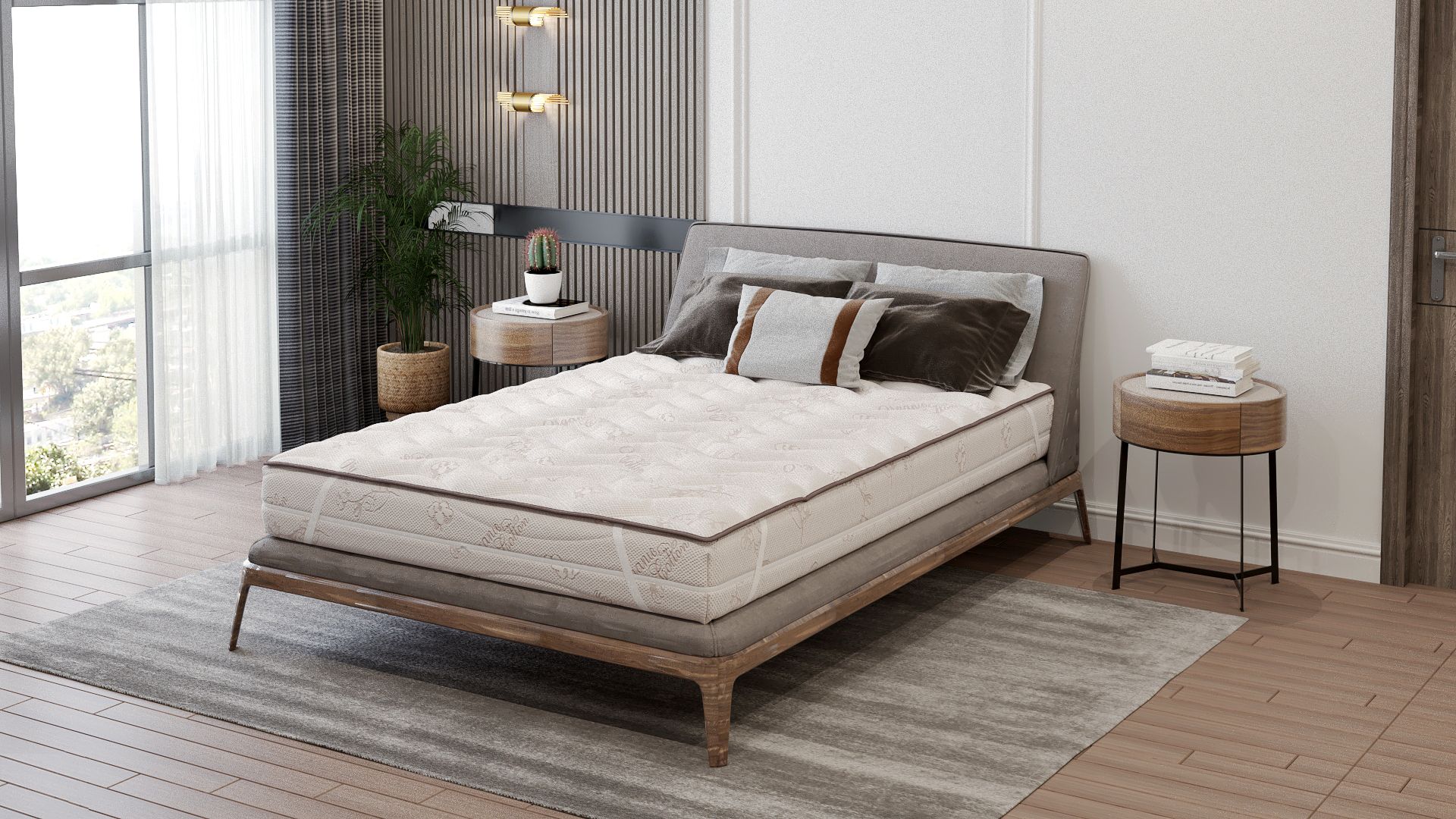 TopProtect Somnart Organic Cotton pentru saltea, tricot, 140x200 cm - imagine 6