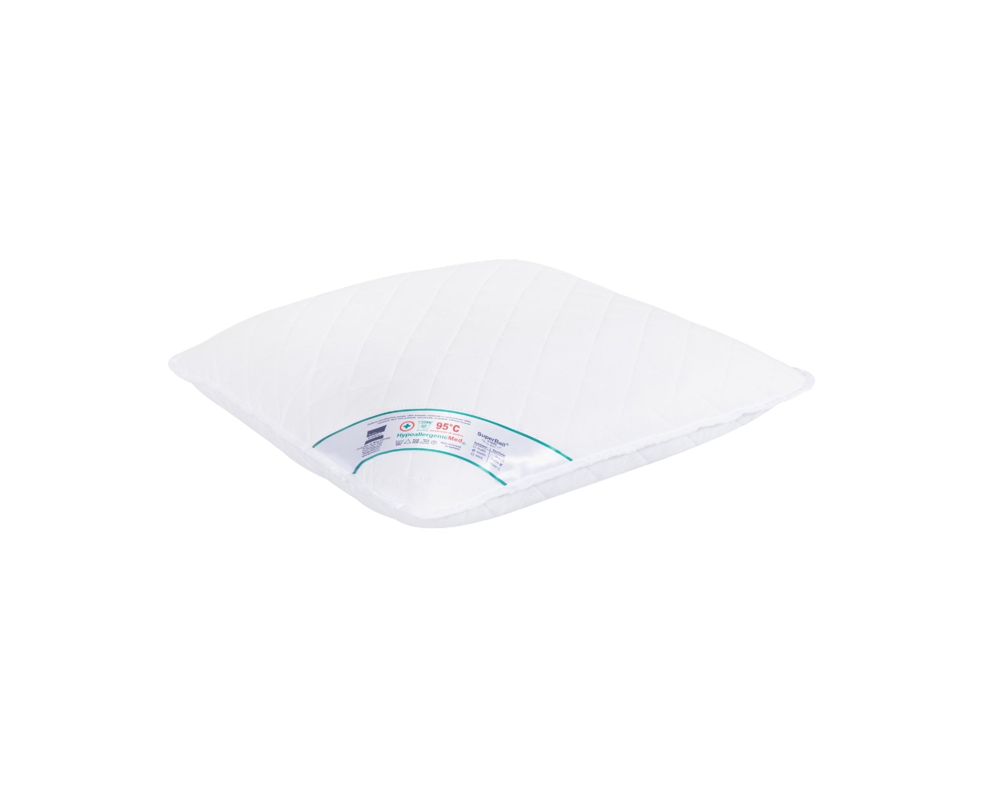 Perna Somnart HypoallergenicMed, lavabila la 95°C - 40 x 40 cm - imagine 3