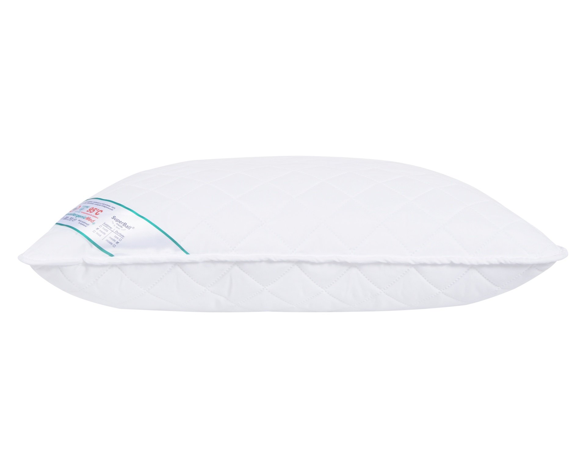 Perna Somnart HypoallergenicMed, lavabila la 95°C - 50 x 70 cm - imagine 7