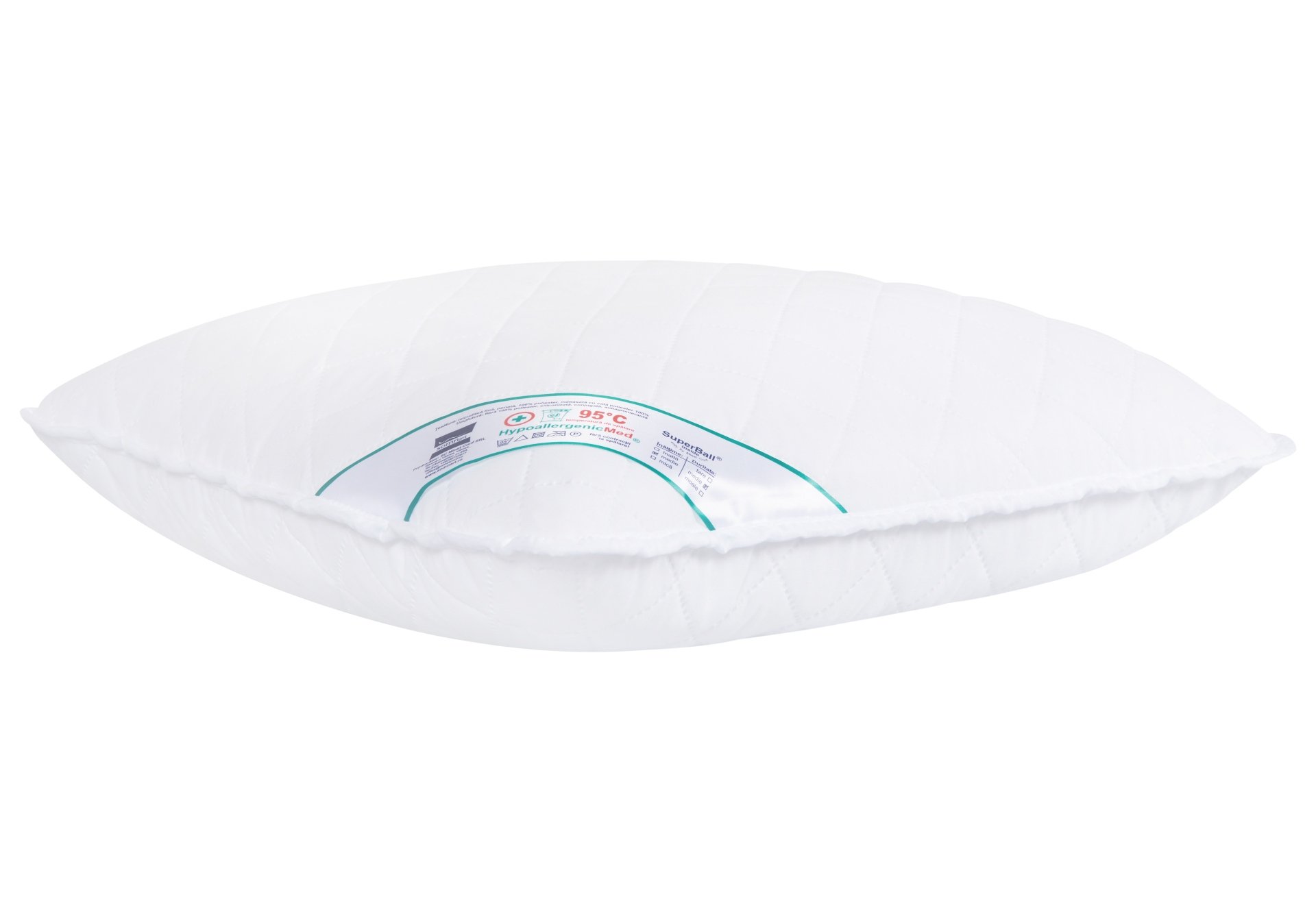 Perna Somnart HypoallergenicMed, lavabila la 95°C - 50 x 50 cm - imagine 4