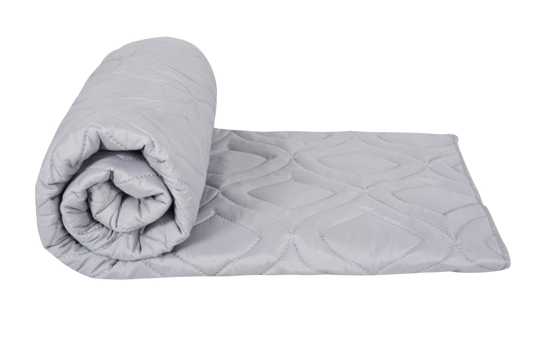 Pilota de vară 180x200 Somnart Belina, microfibra, lavabila la masina, vidata, Gri - imagine 2