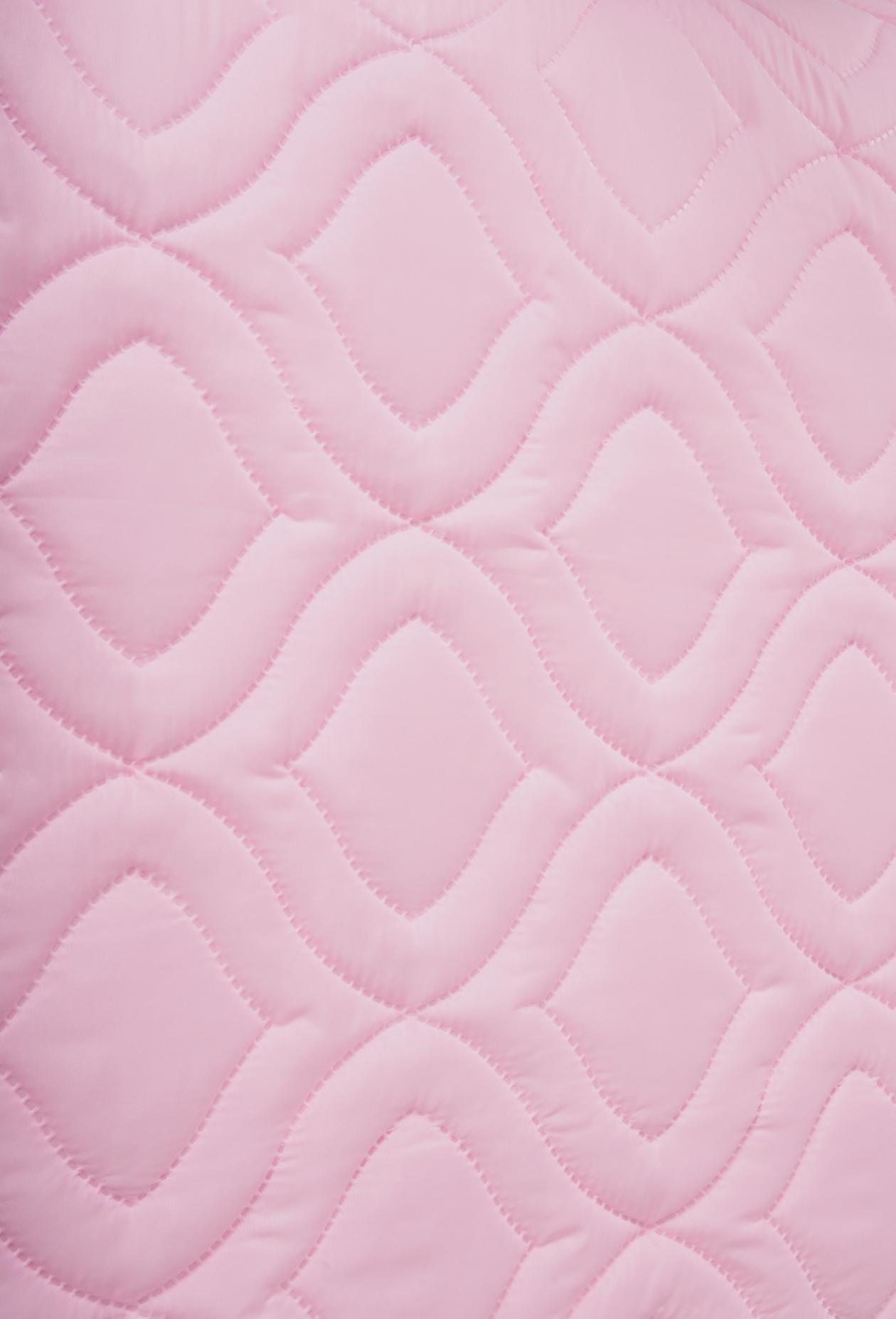 Pilota de vară 180x200 Somnart Belina, microfibra, lavabila la masina, vidata, Roz - imagine 3