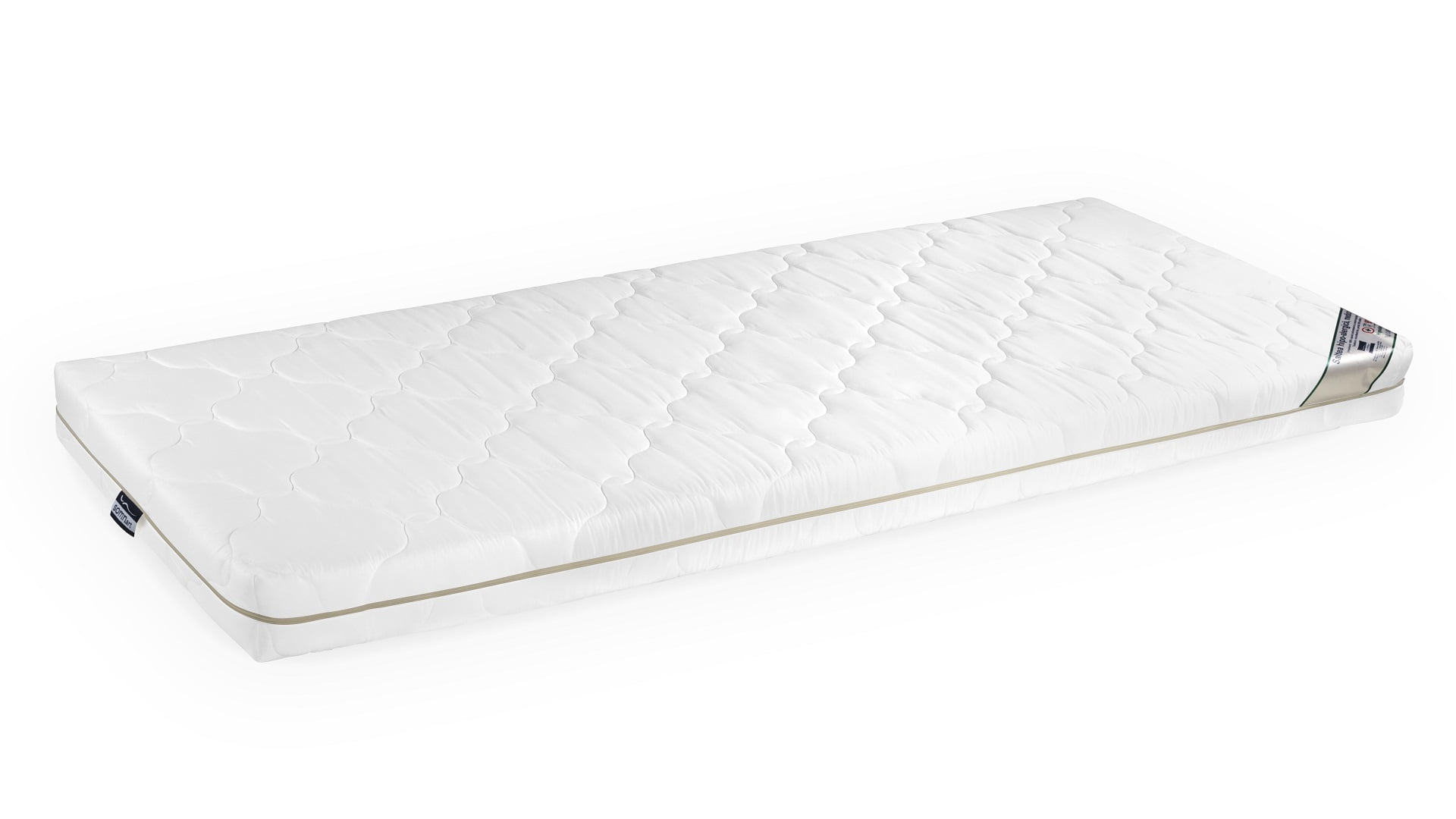 Saltea cu spumă poliuretanică Somnart HypoallergenicMed Bumbac 90x200, înălțime 16 cm, hipoalergenică, husă cu fermoar, rulată, fermitate medie - imagine 13