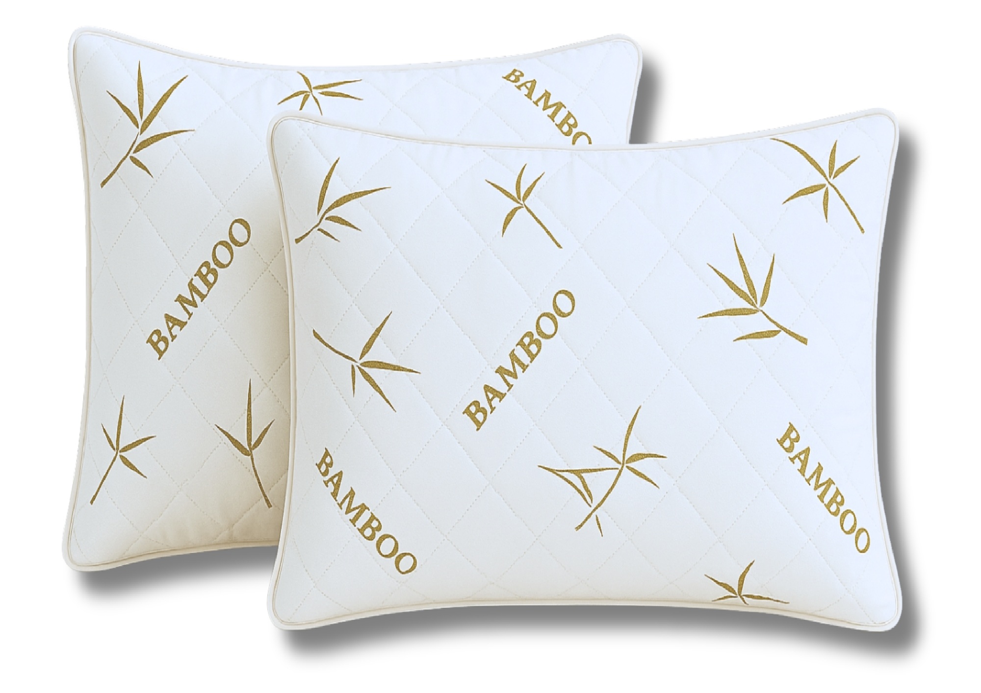Set 2 Perne matlasate Belina Bambus 60x60 cm, ed.limitata - imagine 2