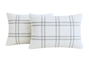 Set 2 Perne matlasate Belina Grid 50x70 cm, ed.limitata