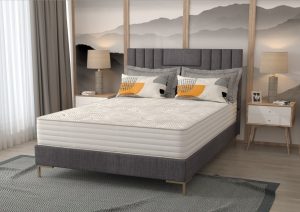 Saltea cu arcuri Silver Protect 4 HOTEL 140x200, inaltime 25 cm, ortopedica, duritate extra ferma