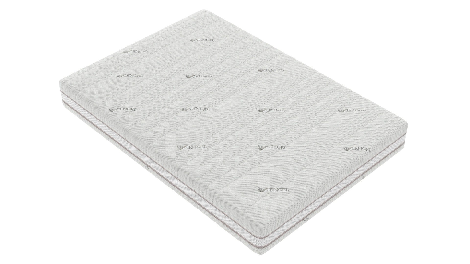 Saltea cu memorie Somnart Memory Tencel 180x200, înălțime 26 cm, 7 zone, aerisiere 3D AirMesh, husa detasabila si lavabila, fermiate medie - imagine 6