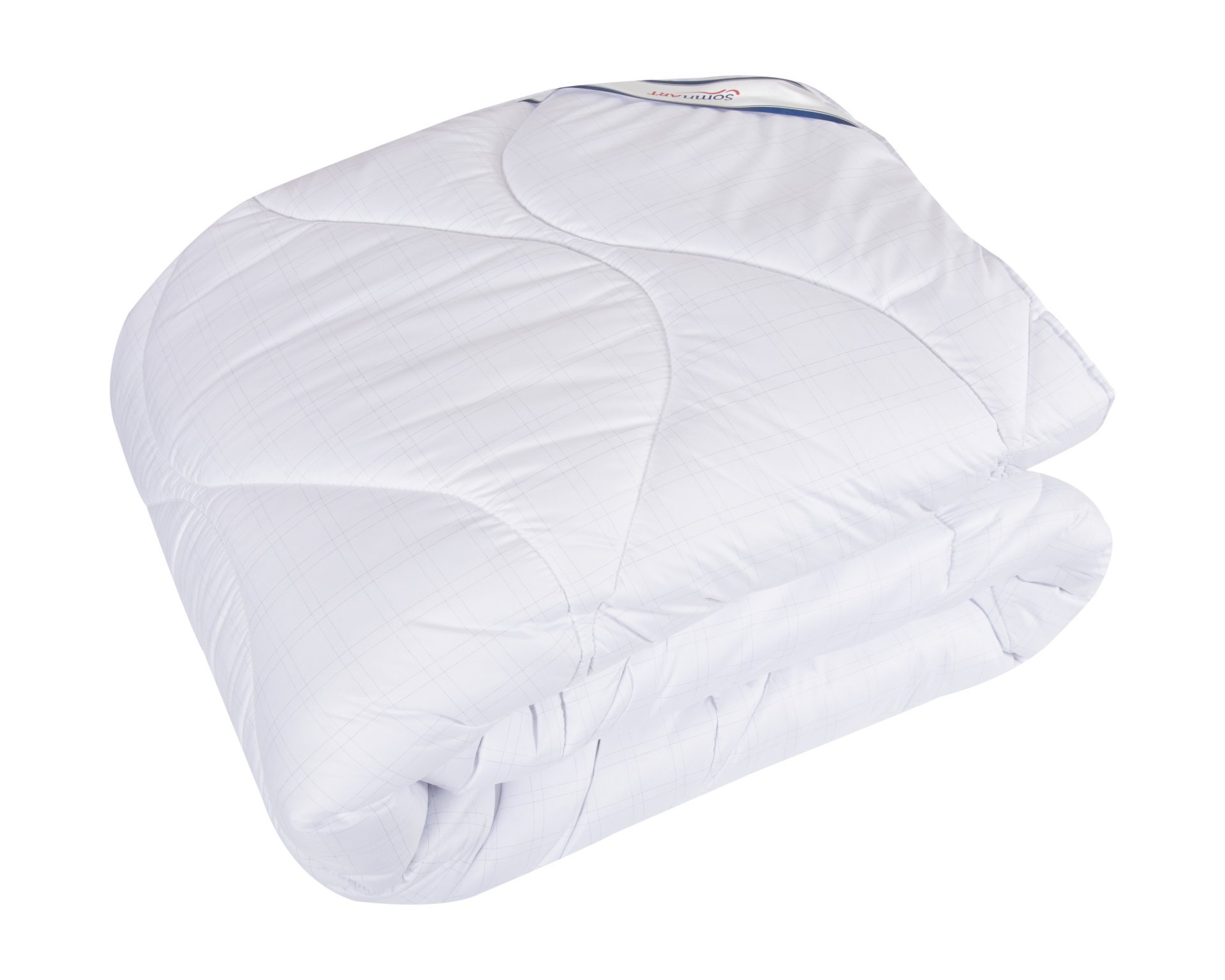 Pilota matlasata Somnart, 220x200 cm, microfibra cu fibre de carbon, umplutura usoara 200 gsm - imagine 2