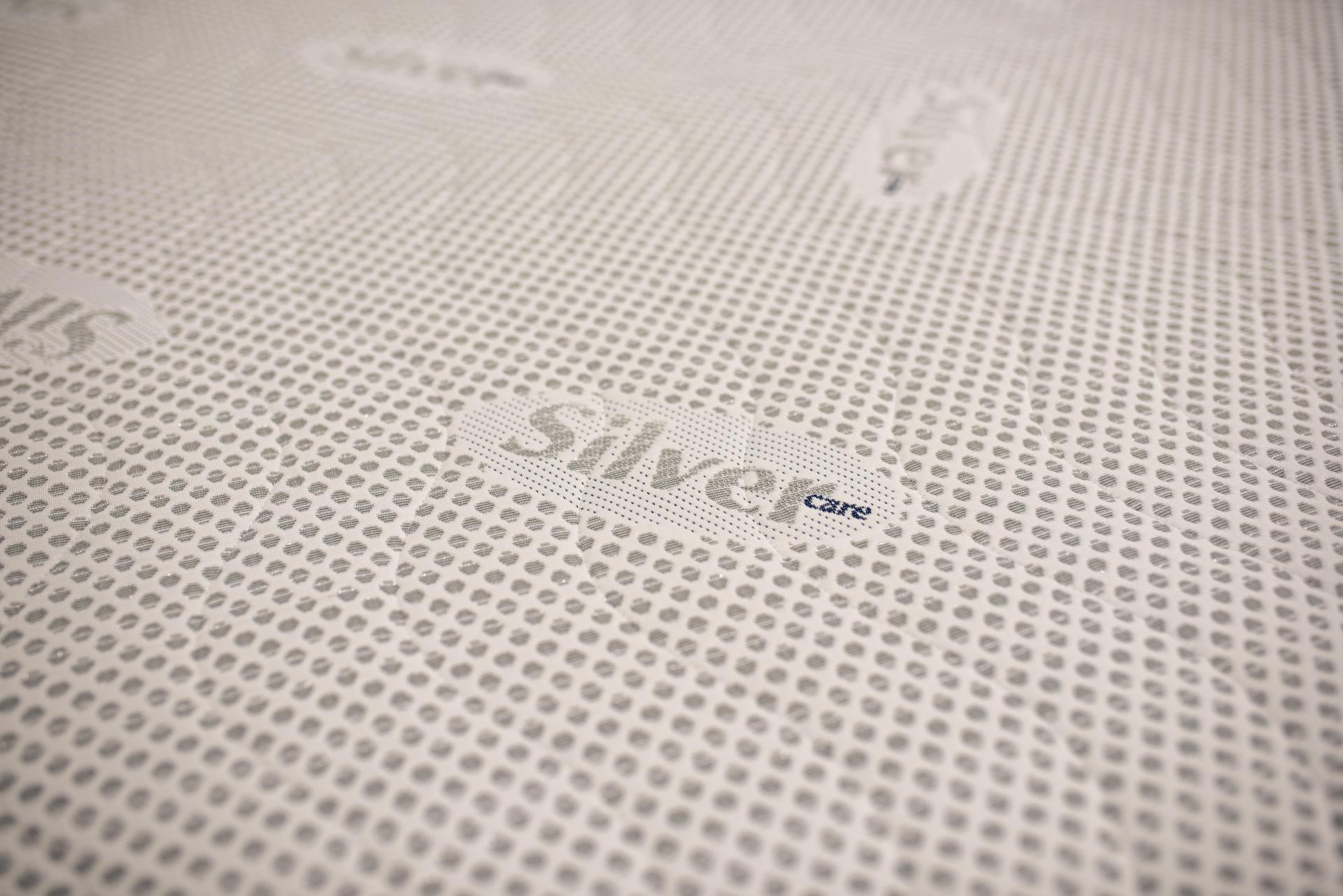 Saltea cu spuma poliuretanica Somnexpert Silver FORTE, 180x200, inaltime 20 cm, ortopedica, husa ioni argint lavabila, manere, fermitate mare - imagine 10