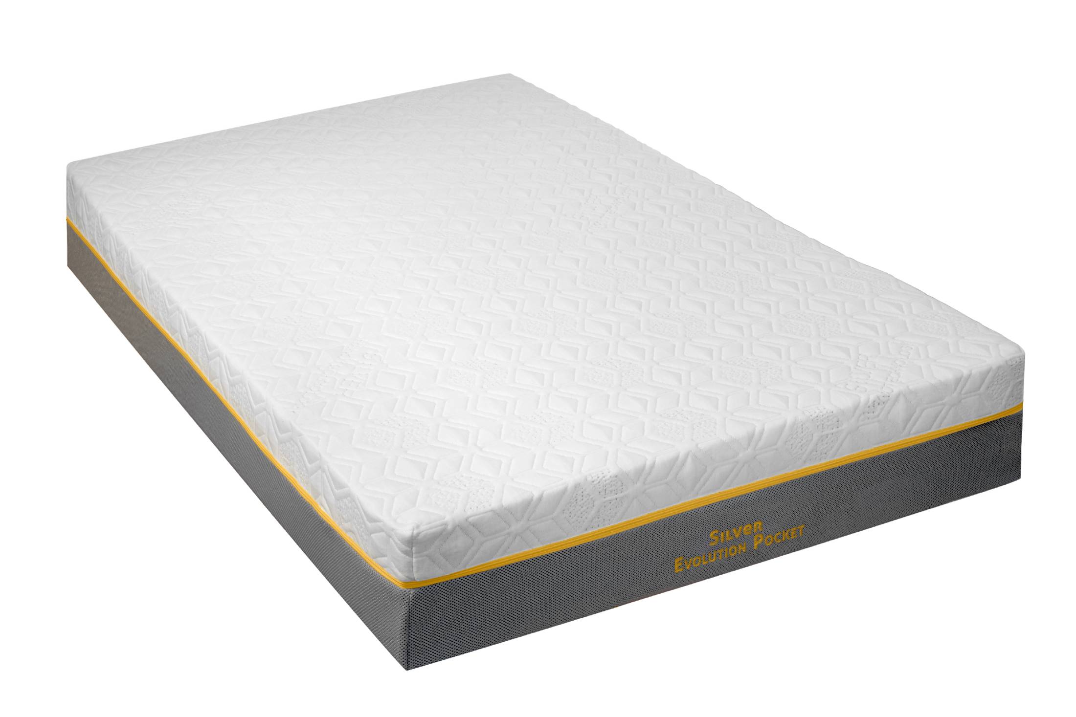 Saltea cu memorie și arcuri individuale Somnexpert Silver Evolution Pocket Spring 160x190, înălțime 24 cm, husă detașabilă, fermitate medie - imagine 4