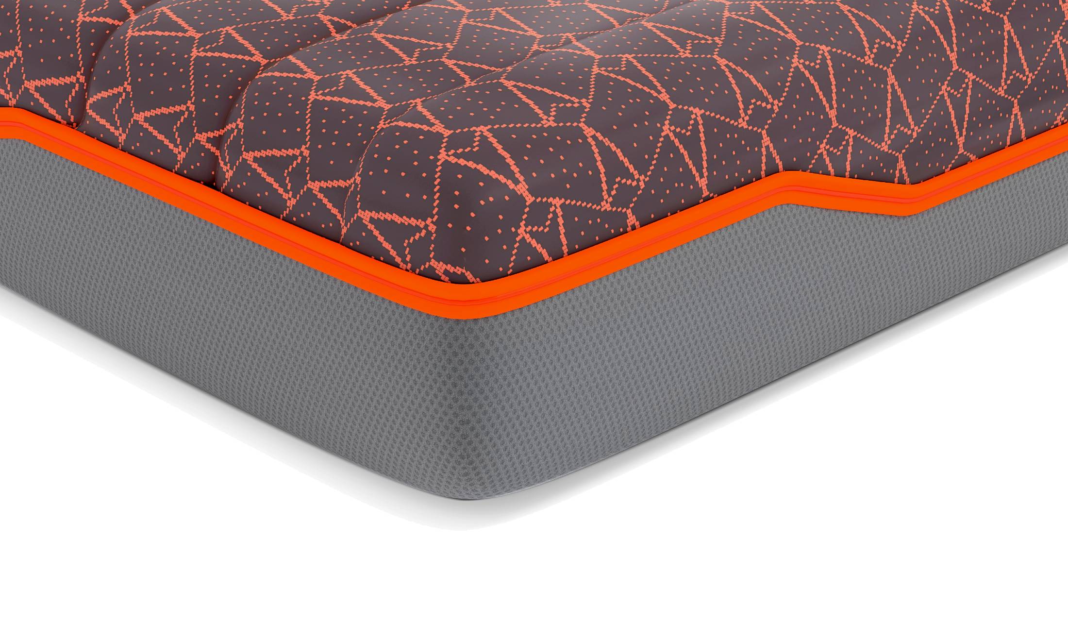 Saltea cu memorie și arcuri individuale SomnArt Supreme Pocket Multilayer 120x200, înălțime 24 cm, husă detașabilă, fermitate medie - imagine 3