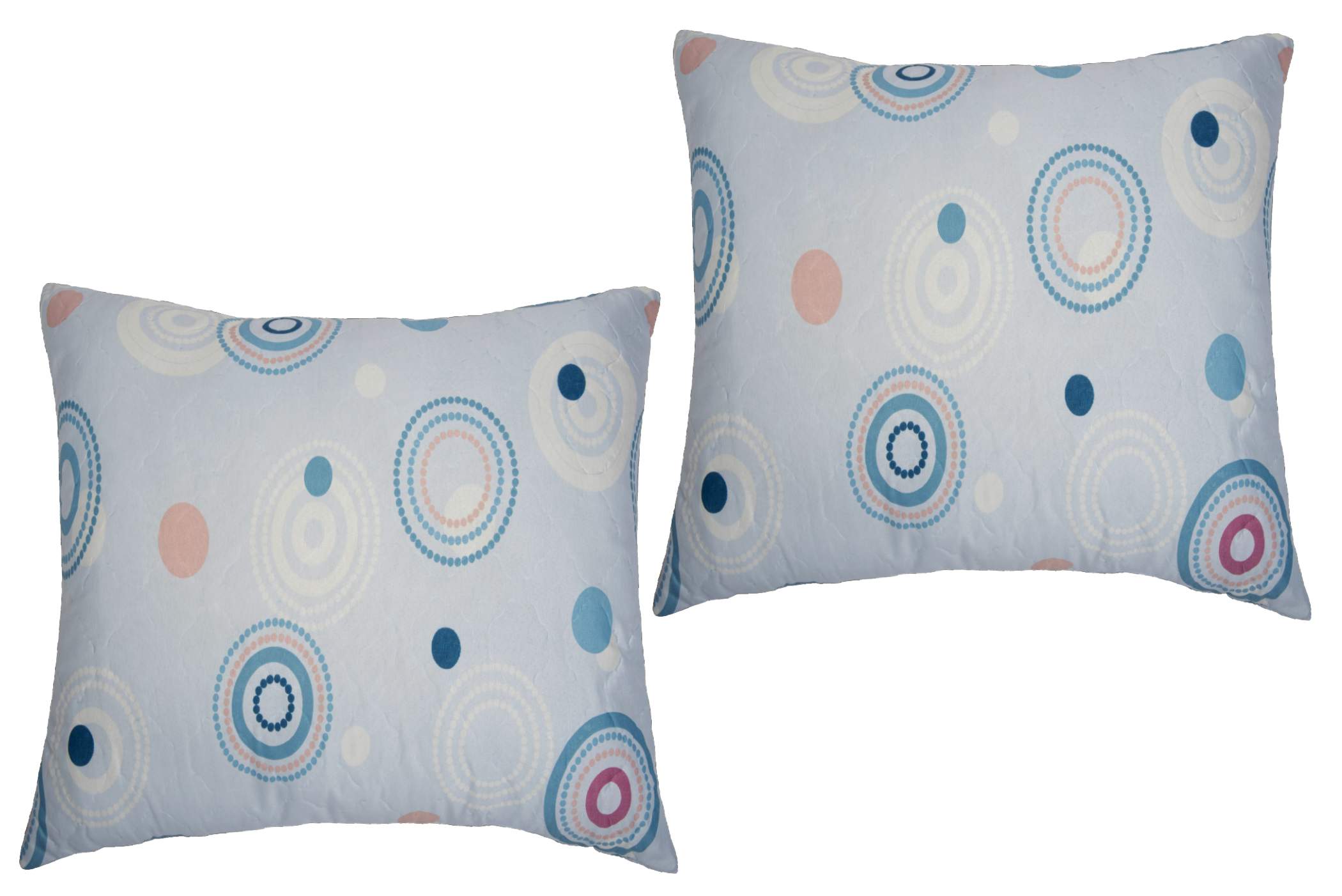 Perna matlasata Circles Somnart 70x70 cm, microfibra - imagine 2