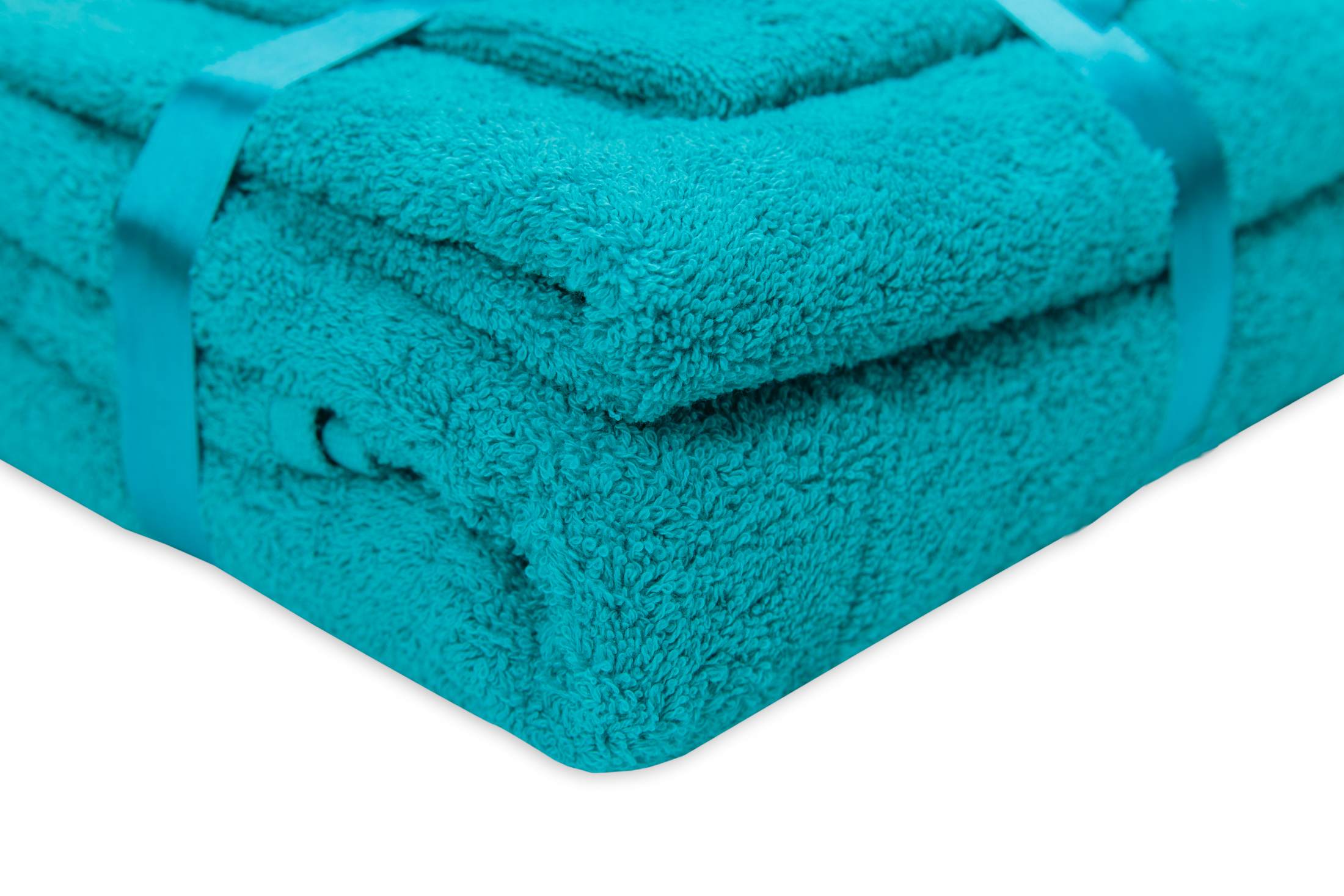 Set prosoape bumbac Somnart 600gsm de fata 50x90 cm + de corp 70x140 + de maini 30x50 cm, turcoaz - imagine 2