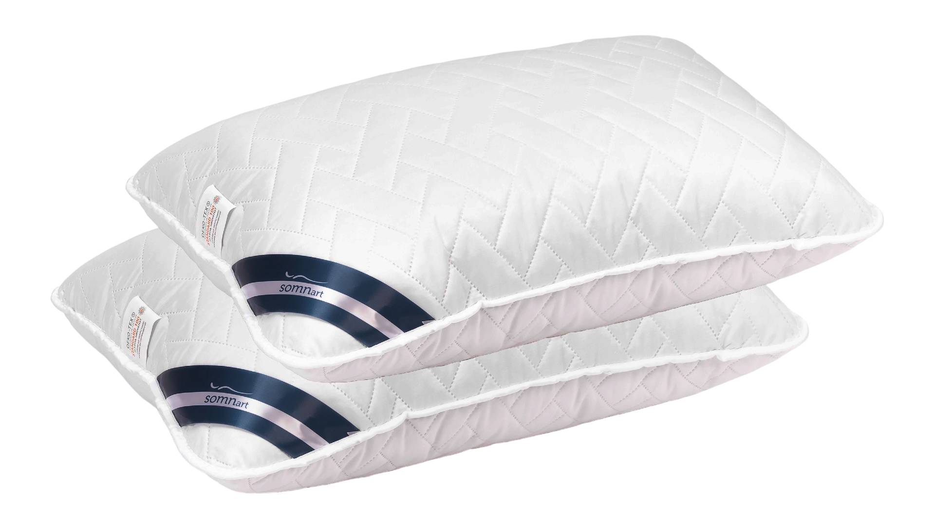 Set 2 perne Hygiena Somnart, 50x70 cm, Antistatizanta, Hidrofilica, lavabile la 95°C - imagine 3