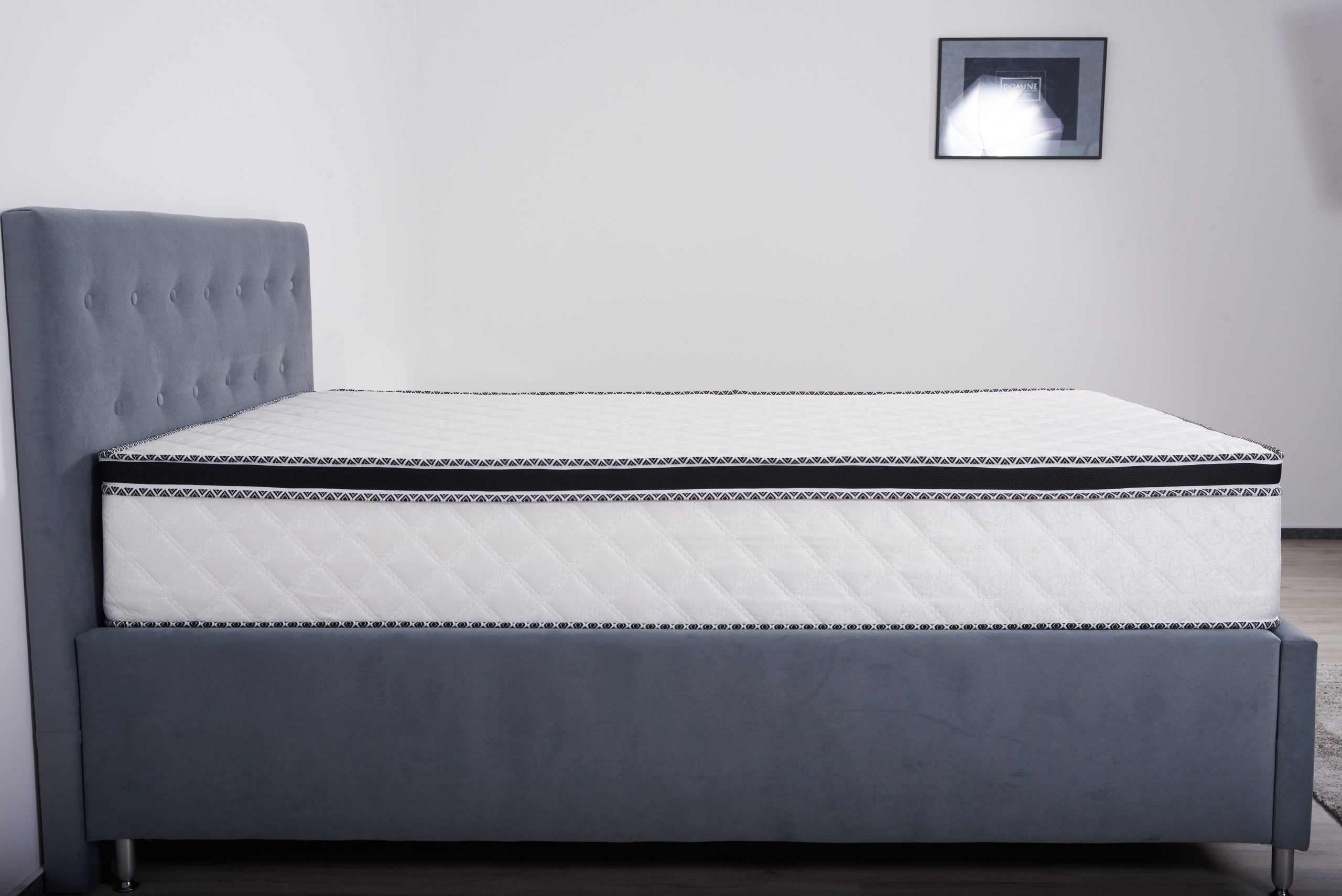 Saltea cu arcuri SomnART FERMO 160x190, înălțime 30 cm, superortopedică, husă matlasată, duritate extra ferma - imagine 13
