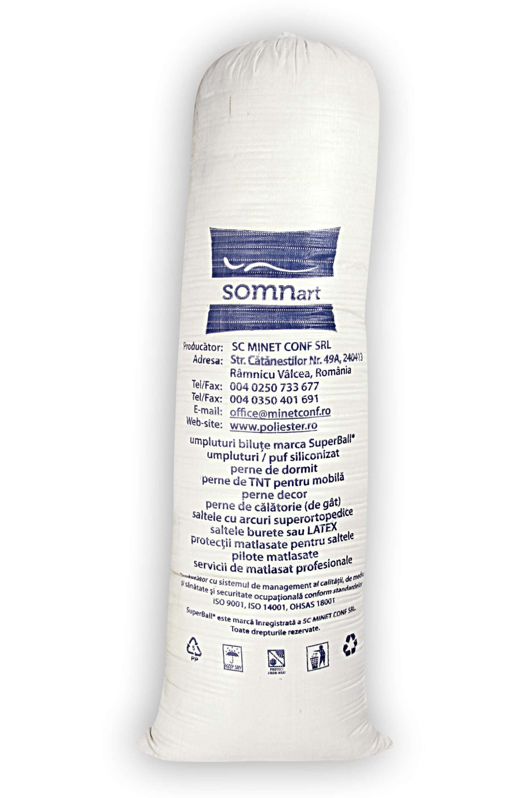 Umplutura perne fulgi burete, 100% poliuretan, sac cu greutate neta 5 kg - imagine 2