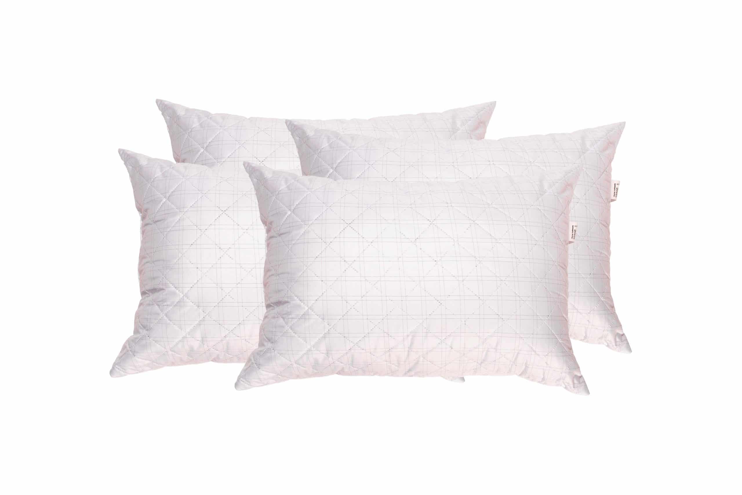 Set 4 perne matlasate Somnart, 50x70 cm, microfibra cu fibre de carbon - imagine 3