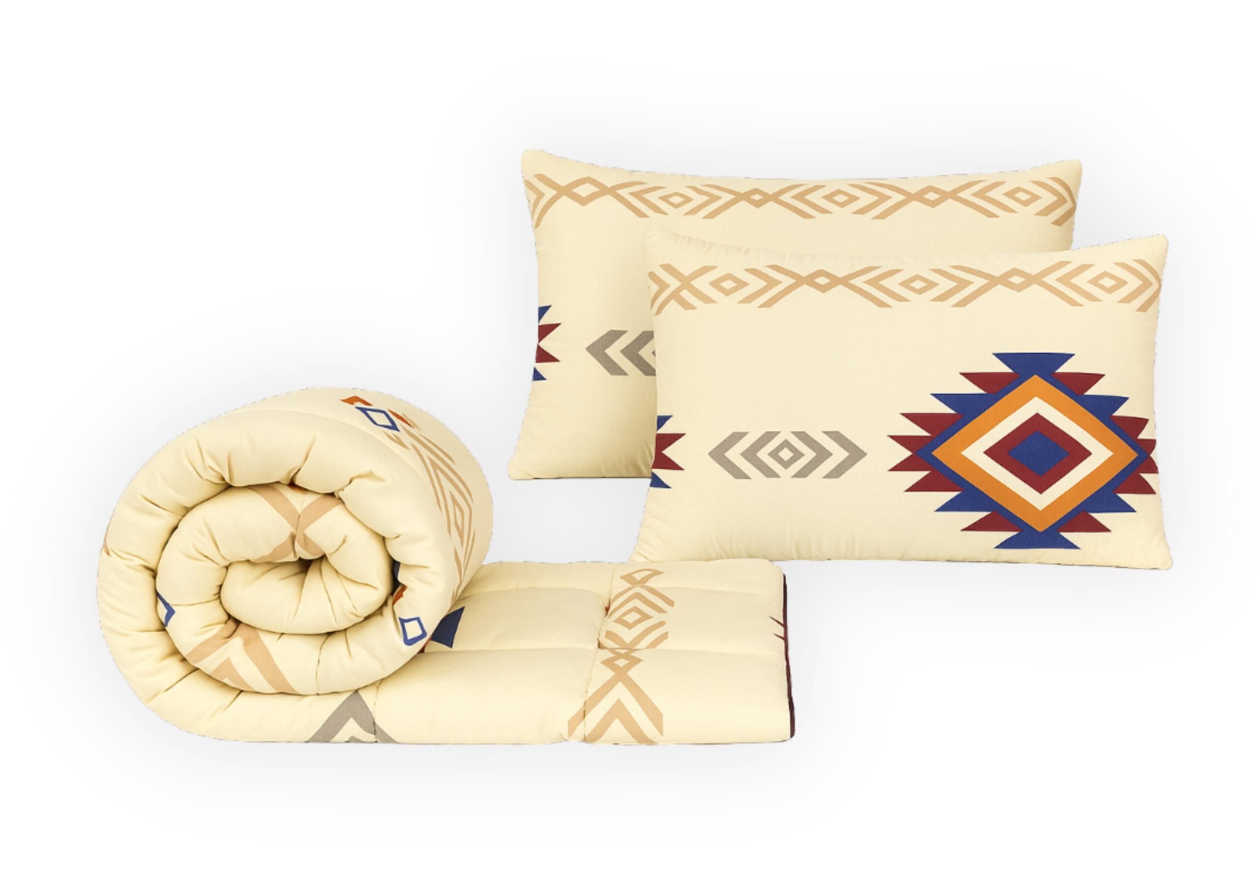 Set pilota Favorit, matlasata ata, fill 250gsm 180x200 + 2 perne Luxury Favorit, nematlasate 50x70