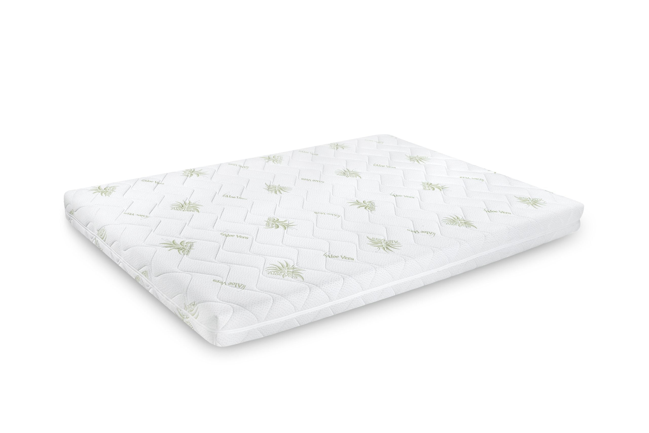 Saltea cu spumă poliuretanică Somnart FermiMax Aloe Vera 90x200, înălțime 15 cm, anatomică, husă lavabilă și detașabilă cu fermoar, fermitate ridicată - imagine 9