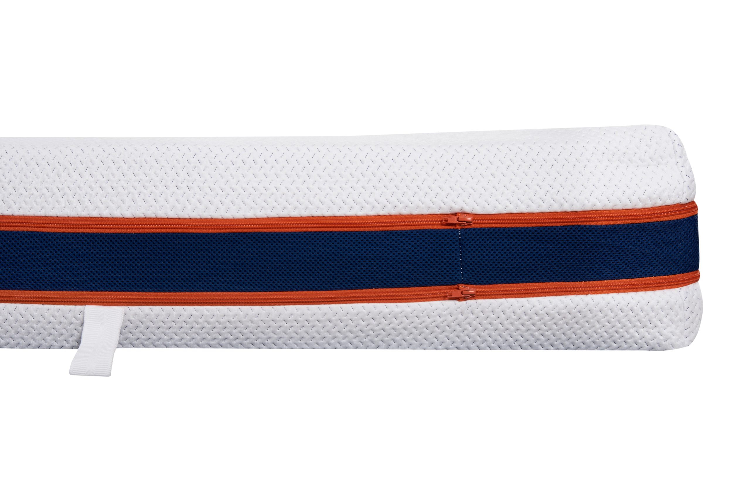 Saltea cu memorie și arcuri individuale Somnexpert AirCool HD Pocket Spring 90x200, înălțime 24 cm, husă detașabilă, fermitate medie - imagine 9