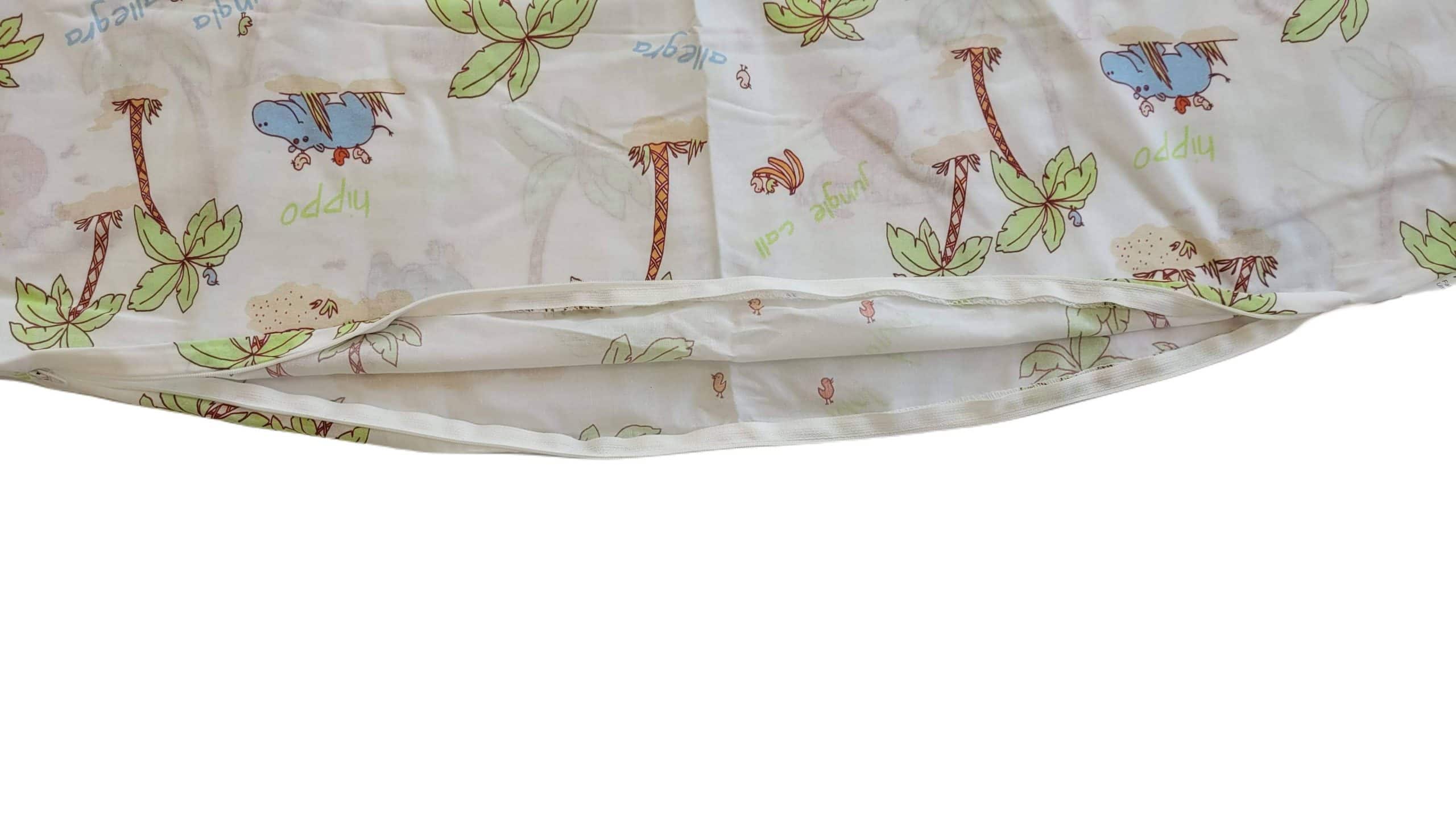 Husa aditionala pentru Perna 3 in 1 SomnArt de gravida si alaptare, model jungla - imagine 2