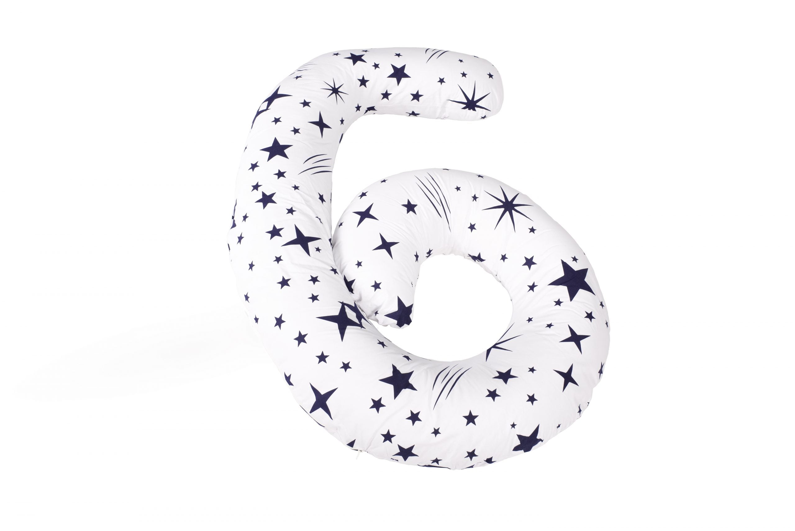 Husa aditionala pentru Perna mutifunctionala SomnArt de gravide Mami, Stelute - imagine 2
