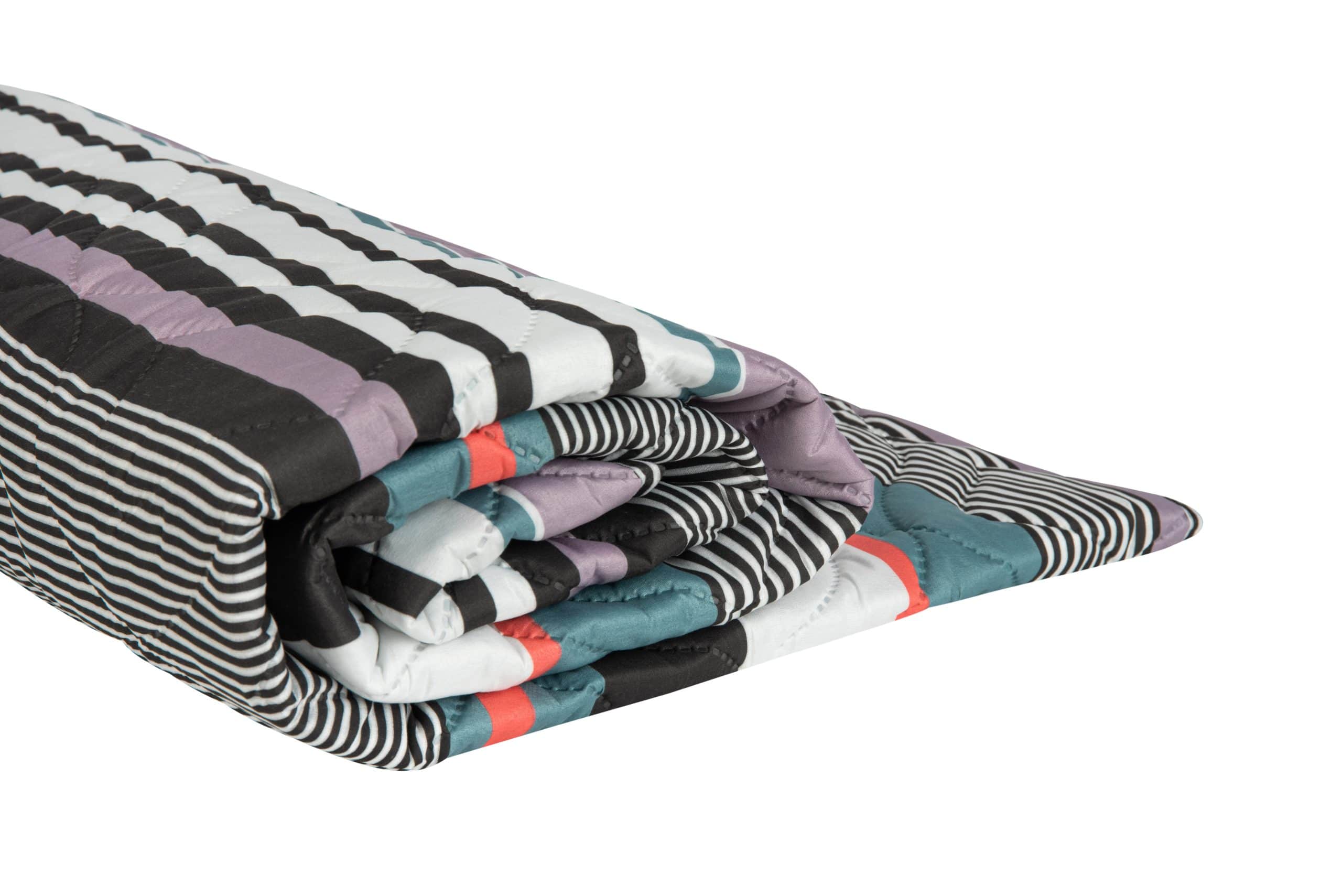 Pilota matlasata Ultrasleep Multicolored Somnart, 150x200 cm, 250 g, microfibra, lavabila la 40°C - imagine 2