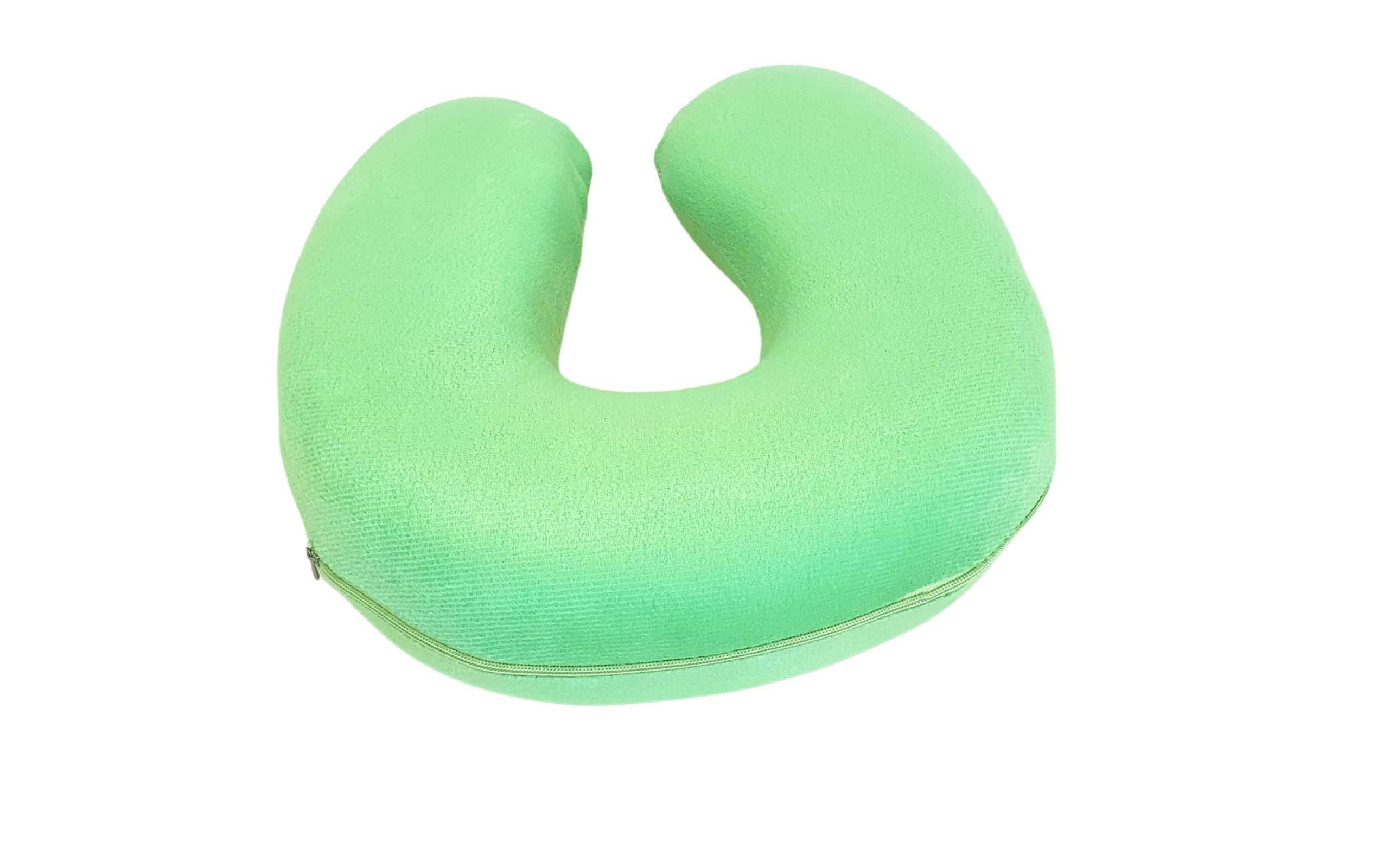 Perna calatorie Somnart Memory, cu spuma de memorie si husa detasabila si lavabila, Aloe Vera - imagine 10