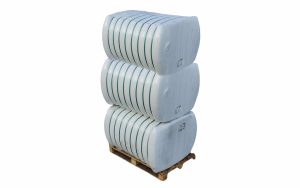 Fibra poliester hollow siliconizata conjugata, HCS 7D x 32 mm pentru fabricare umplutura perne si pilote, 3 x 250 Kg