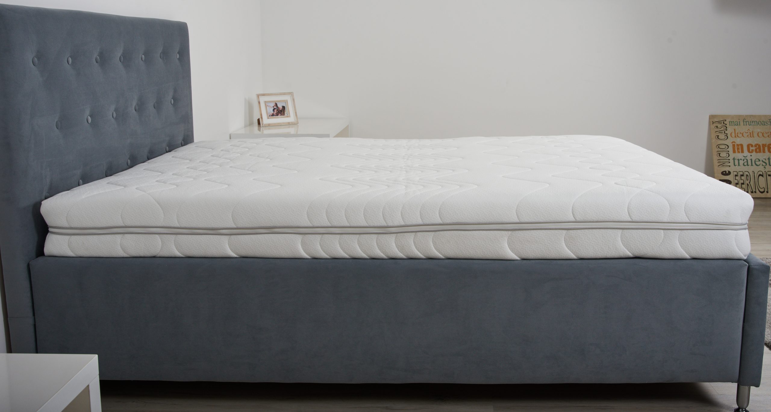 Saltea cu spuma poliuretanica SomnART Optimax Ortopedic 90x190, inaltime 18 cm, ortopedica, husa detasabila si lavabila, rulata, fermitate medie - imagine 9