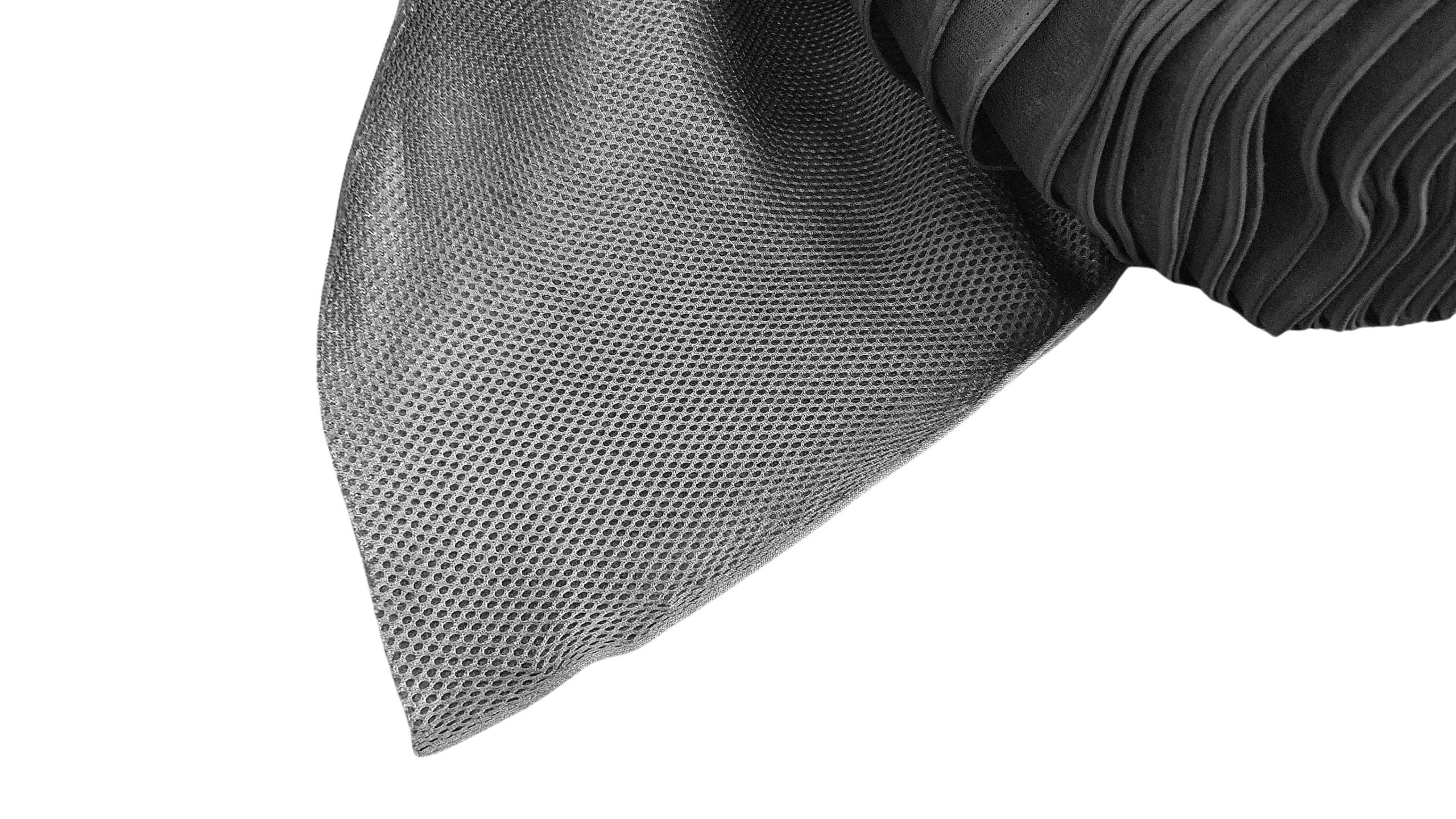 Tesatura poliester spacer 3D, 315g/mp, latime 230cm, negru