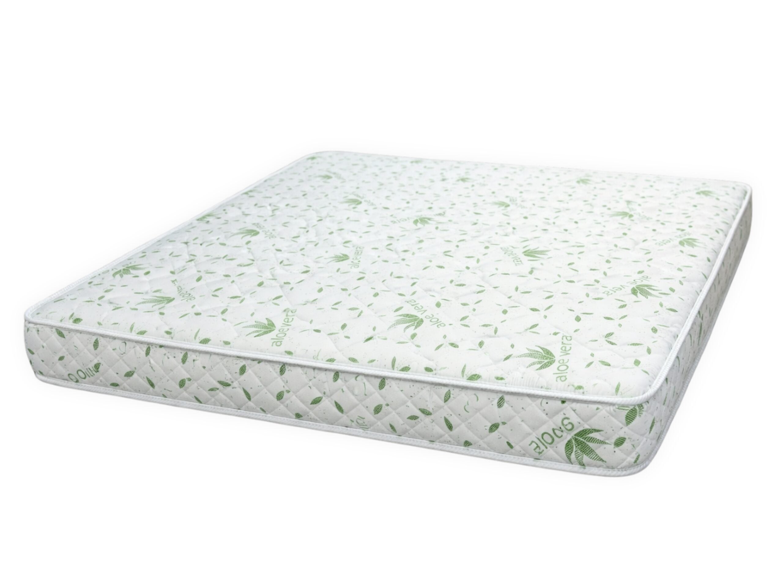 Saltea cu arcuri Somnia Aloe Vera 140×200, inaltime 20 cm, ortopedica, husa matlasata, doua fete, duritate medie - imagine 7