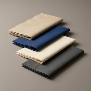 Șervețele de masă uni, aspect textil – 75 buc/pachet